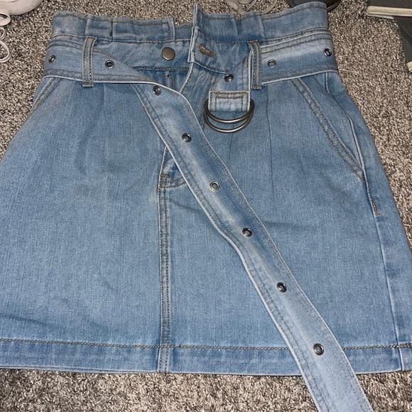 Flared denim skirt from forever 21 size S - Picture 1 of 3